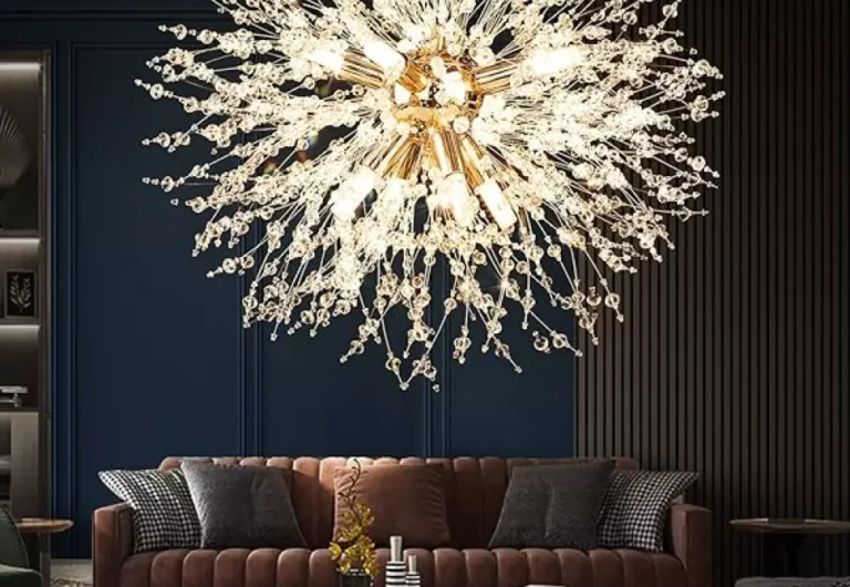 Illuminating Beauty: The Charm of the Art Deco Crystal Chandelier