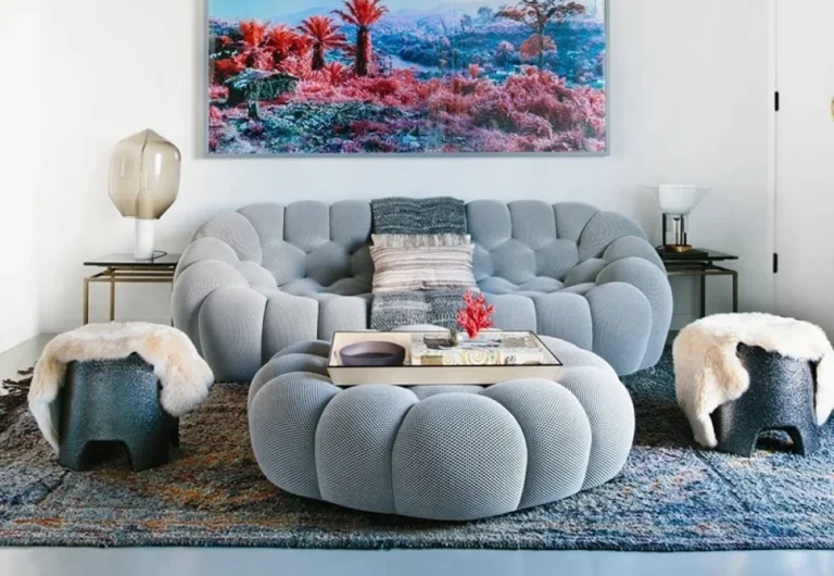 A New Wave in Home Furnishing: The Blue Bubble Sofa Experience